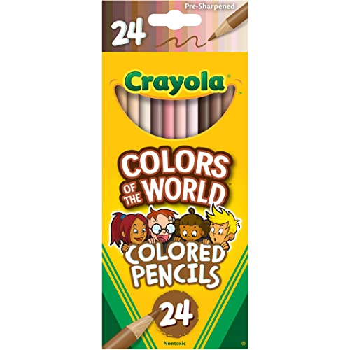 Lápices Crayola Of The World 24 Tonos  - Venta Internacional