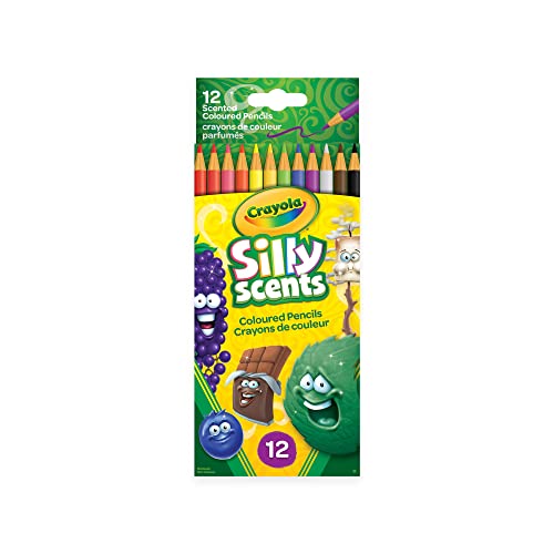 Foto 2 pulgar | Lápices de Colores Crayola Silly Scents 12 Piezas - Venta Internacional