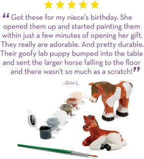 Foto 5 | Kit de Manualidades con Figura de Caballos de Melissa & Dou - Venta Internacional