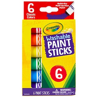 Foto 2 | Barras de Pintura Crayola Lavables para Niños - Venta Internacional