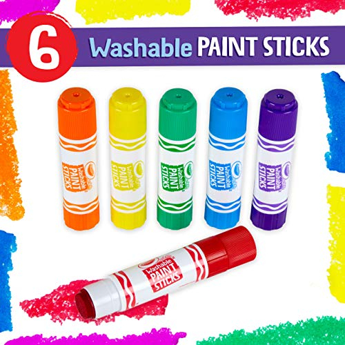 Foto 4 pulgar | Barras de Pintura Crayola Lavables para Niños - Venta Internacional