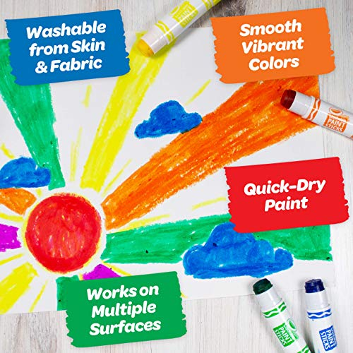 Foto 6 pulgar | Barras de Pintura Crayola Lavables para Niños - Venta Internacional