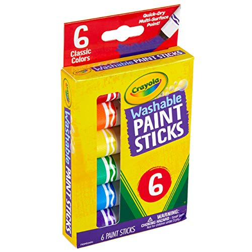 Foto 8 pulgar | Barras de Pintura Crayola Lavables para Niños - Venta Internacional