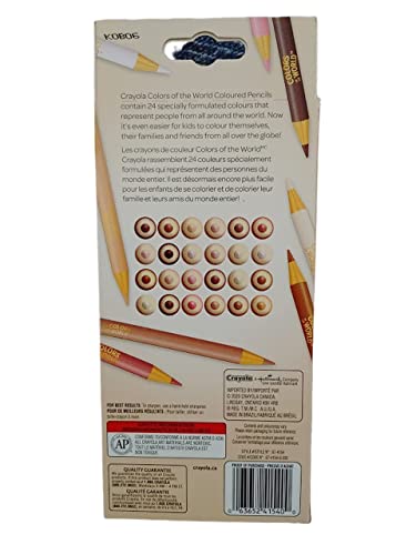 Foto 2 | Paquete De 24 Crayones Crayola Colors Of The World Y 24 Colores P - Venta Internacional.