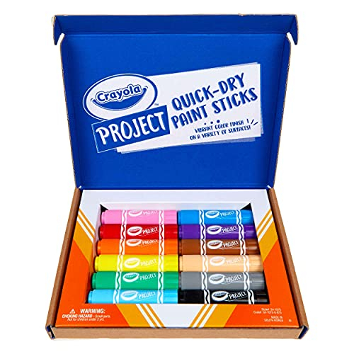Foto 2 pulgar | Juego de Pintura Crayola Quick Dry Paint Sticks - Venta Internacional