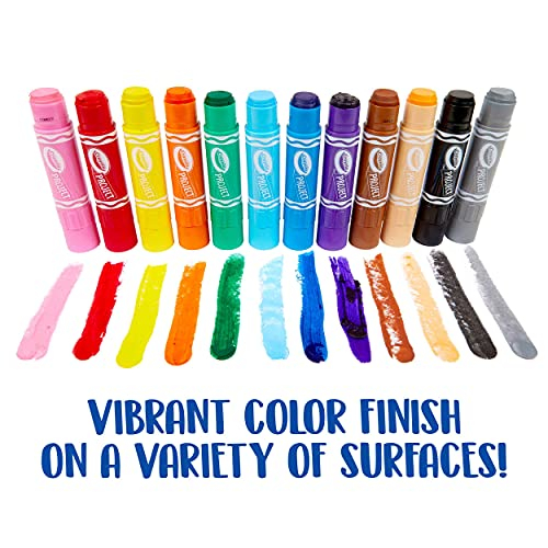 Foto 5 pulgar | Juego de Pintura Crayola Quick Dry Paint Sticks - Venta Internacional