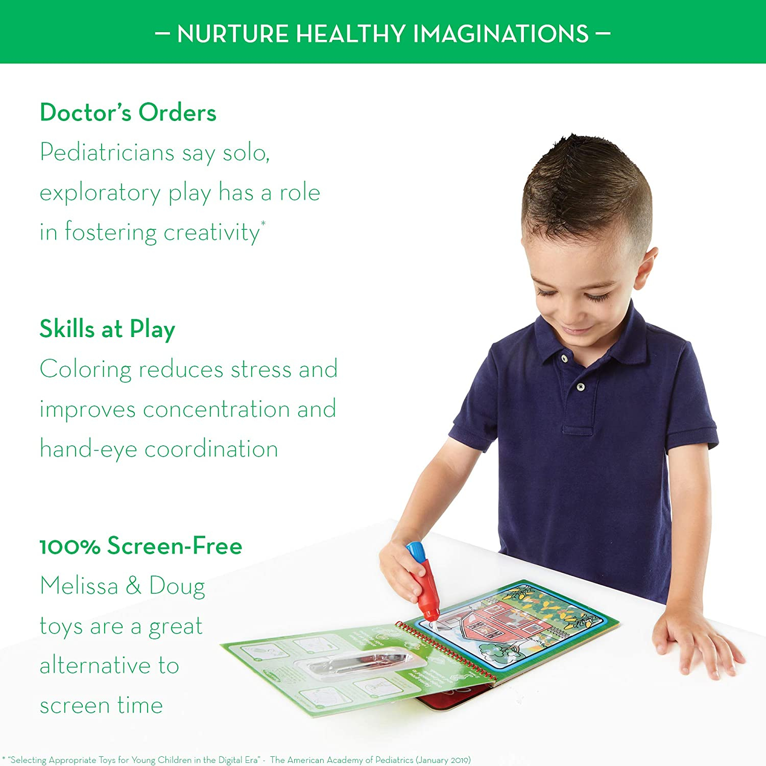Foto 7 | Paquete Reveal Pads Melissa y Doug Water ¡guau! - Venta Internacional