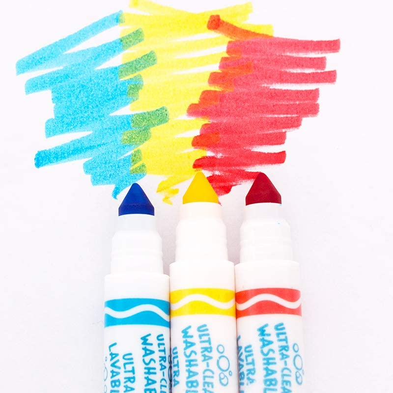 Foto 6 pulgar | Rotuladores Crayola Lavables 12 Unidades - Venta Internacional