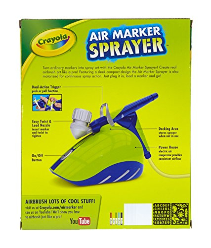 Foto 5 pulgar | Kit de Aerógrafo Crayola Air Marker - Venta Internacional