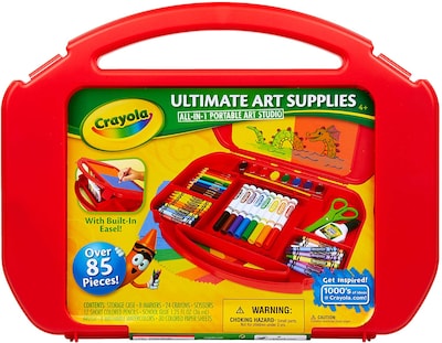 Foto 1 | Estuche de Arte con Caballete Crayola Ultimate 85 Piezas para Niños - Venta Internacional