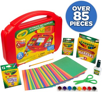 Foto 2 | Estuche de Arte con Caballete Crayola Ultimate 85 Piezas para Niños - Venta Internacional