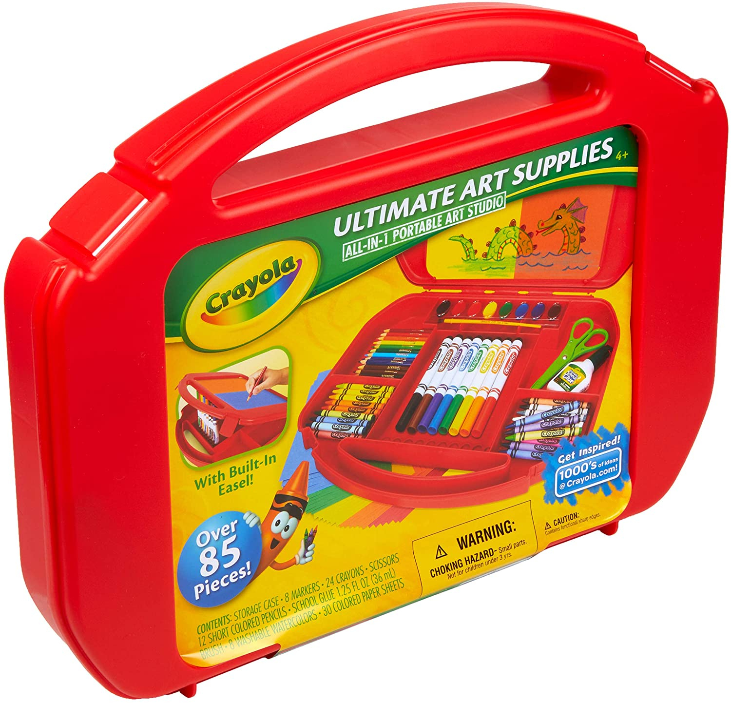 Foto 3 | Estuche de Arte con Caballete Crayola Ultimate 85 Piezas para Niños - Venta Internacional