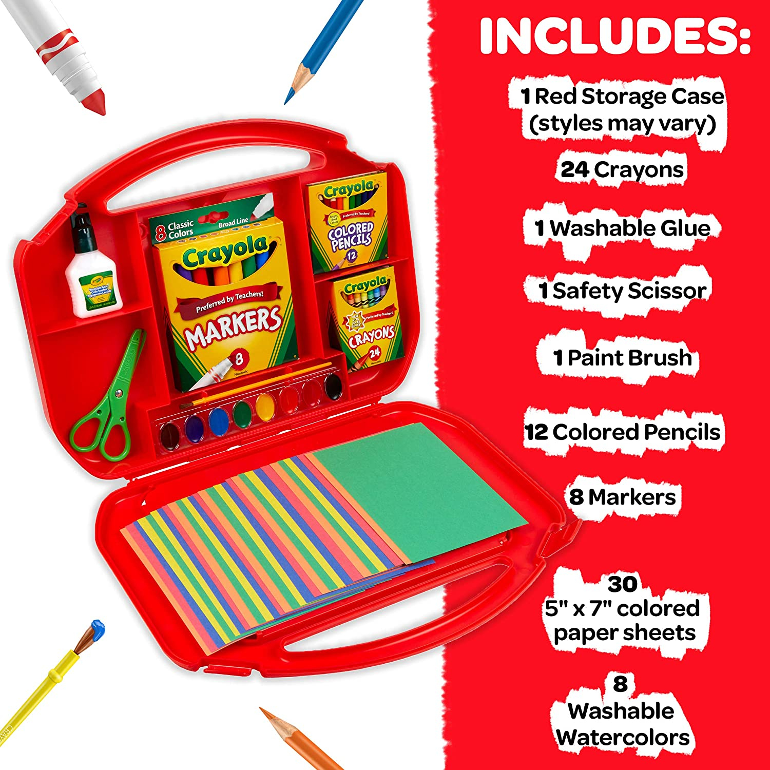 Foto 5 pulgar | Estuche de Arte con Caballete Crayola Ultimate 85 Piezas para Niños - Venta Internacional