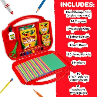 Foto 4 | Estuche de Arte con Caballete Crayola Ultimate 85 Piezas para Niños - Venta Internacional