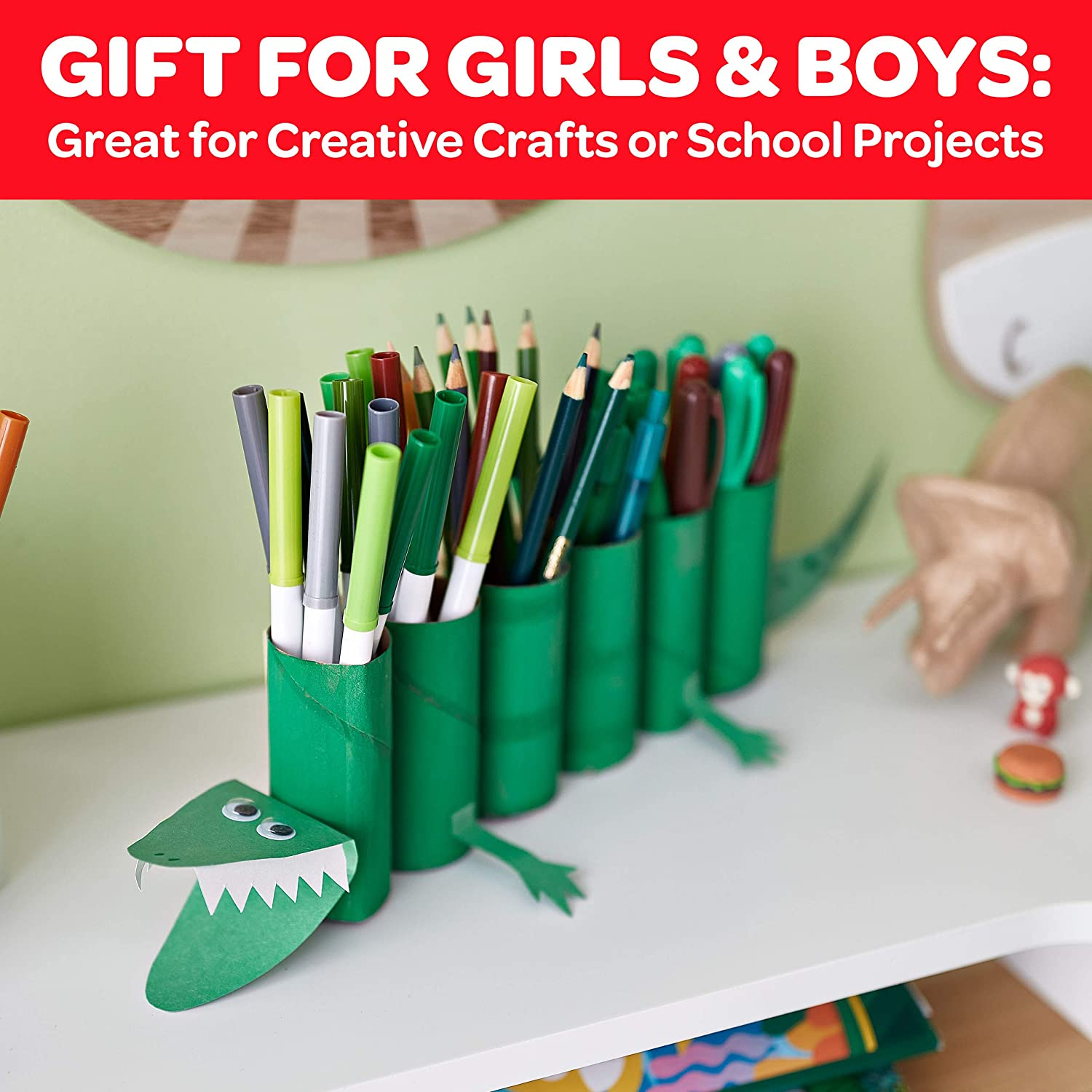 Foto 7 pulgar | Estuche de Arte con Caballete Crayola Ultimate 85 Piezas para Niños - Venta Internacional