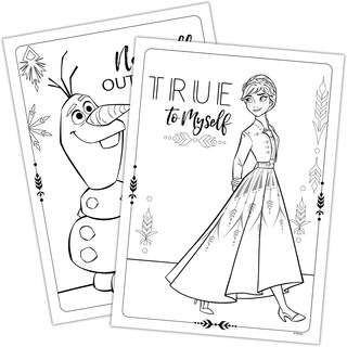 Foto 6 | Libro para Colorear Bendon Disney Frozen 2 con Marcador de Tinta Mágica - Venta Internacional