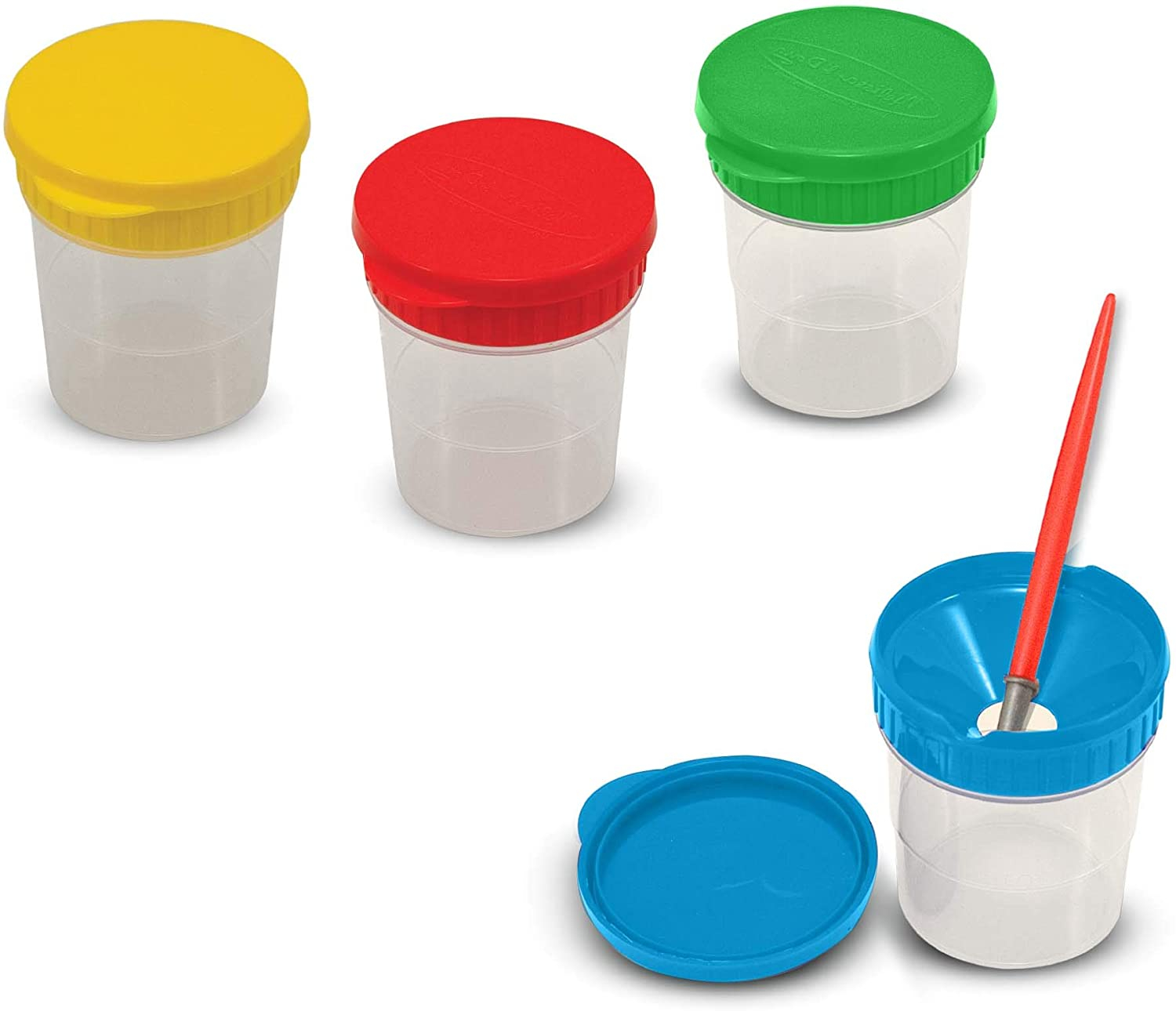 Vasos a Prueba de Fugas Melissa & doug Paquete de 4 Piezas - Venta Internacional