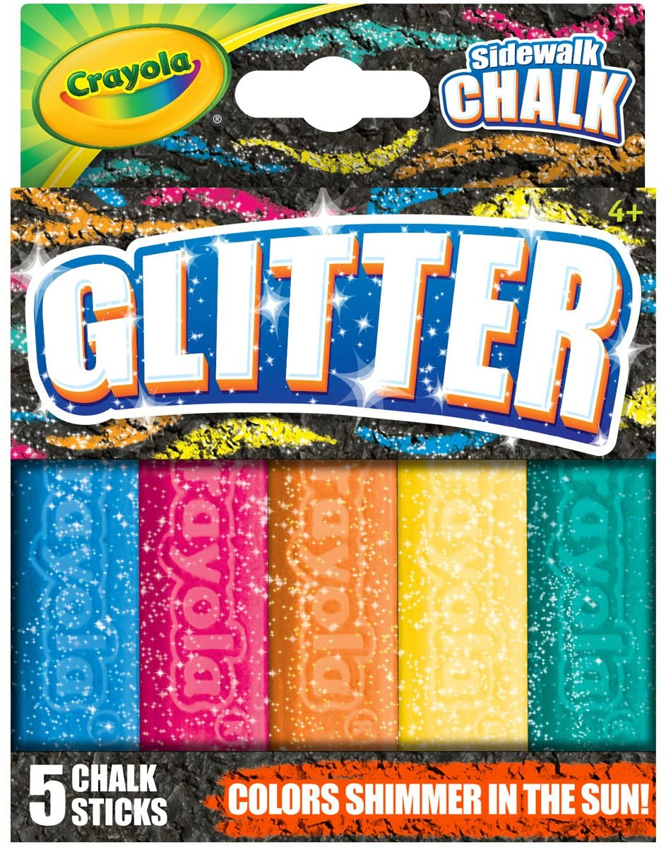 Foto 2 pulgar | Tiza Crayola para Exteriores con Purpurina - Venta Internacional