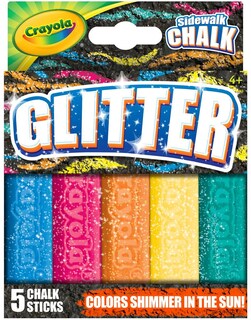 Foto 1 | Tiza Crayola para Exteriores con Purpurina - Venta Internacional