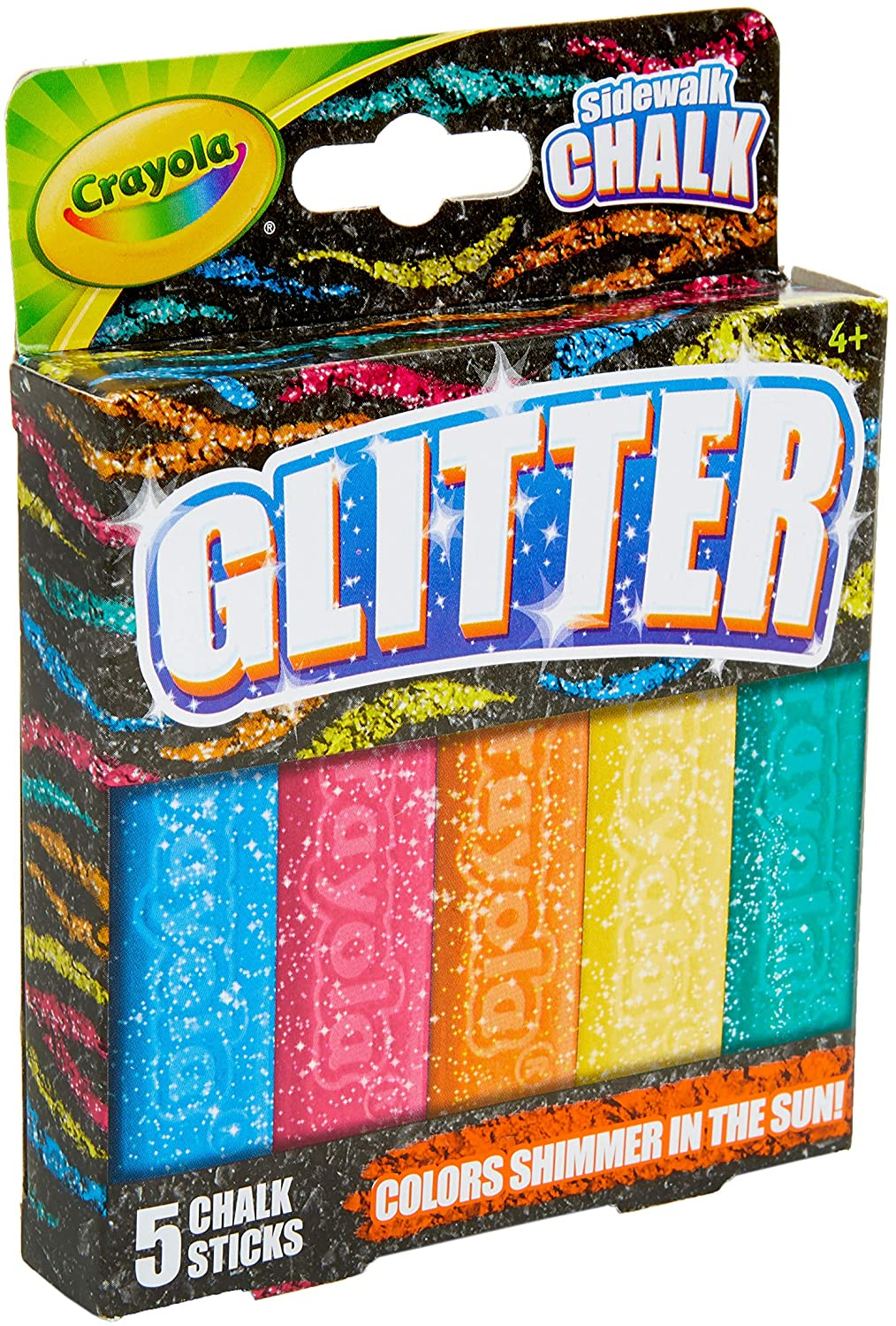 Foto 5 pulgar | Tiza Crayola para Exteriores con Purpurina - Venta Internacional