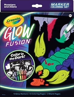 Foto 1 | Set para Colorear Crayola Glow Fusion - Venta Internacional