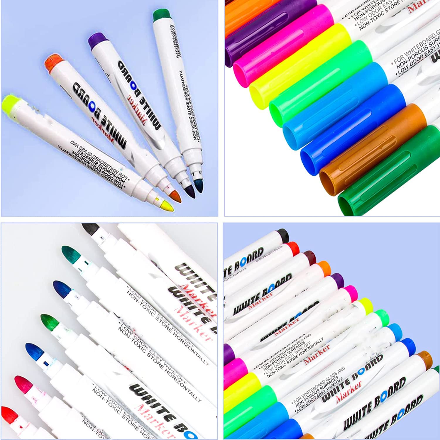 Foto 4 pulgar | Juego De Bolígrafos Para Pintura Al Agua, 12 Rotuladores Flotantes Coloridos - Venta Internacional.