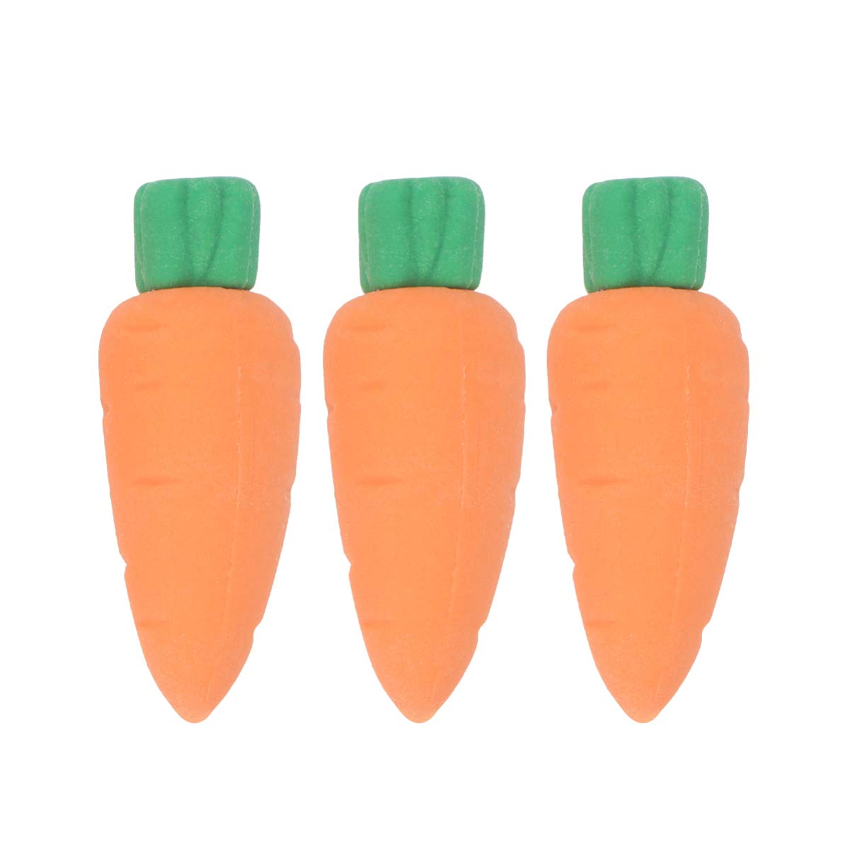Foto 4 pulgar | Gomas de borrar Toyandona con forma de zanahoria para niños - Paquete de 30 unidades