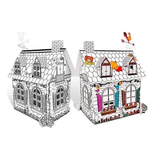 Foto 3 | Mini Casa Rural Diy Doodle para Pintar Storyland Z002 Blanco