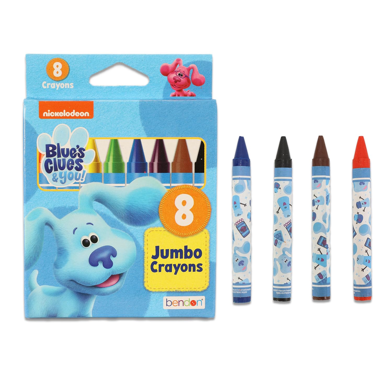 Foto 4 pulgar | Crayons Paw Patrol Tamaño Grande Para Niños de 1 A 3 Años Con Blue's Clues - Venta Internacional