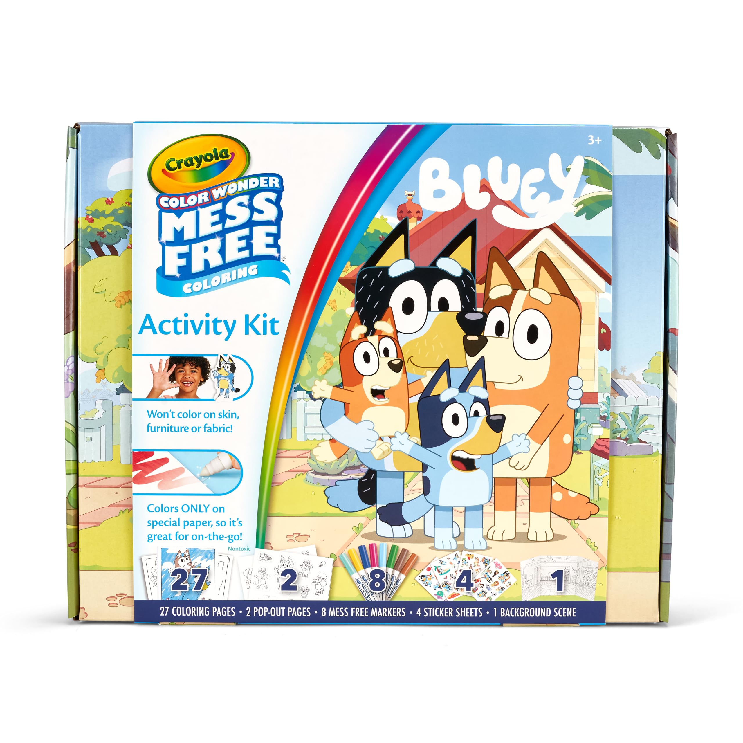 Foto 2 pulgar | Kit De Actividades Crayola Color Wonder Bluey Free Mess Free De 3 Años O Más - Venta Internacional