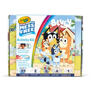 Foto 1 | Kit De Actividades Crayola Color Wonder Bluey Free Mess Free De 3 Años O Más - Venta Internacional