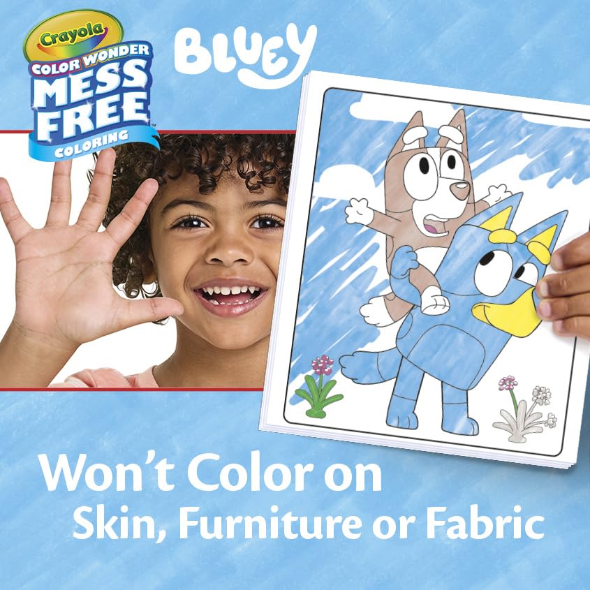 Foto 5 pulgar | Kit De Actividades Crayola Color Wonder Bluey Free Mess Free De 3 Años O Más - Venta Internacional