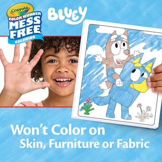 Foto 4 | Kit De Actividades Crayola Color Wonder Bluey Free Mess Free De 3 Años O Más - Venta Internacional