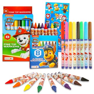 Foto 1 | Set para Colorear La Patrulla Canina para Niñas con 8 Rotuladores y 8 Crayones - Venta Internacional