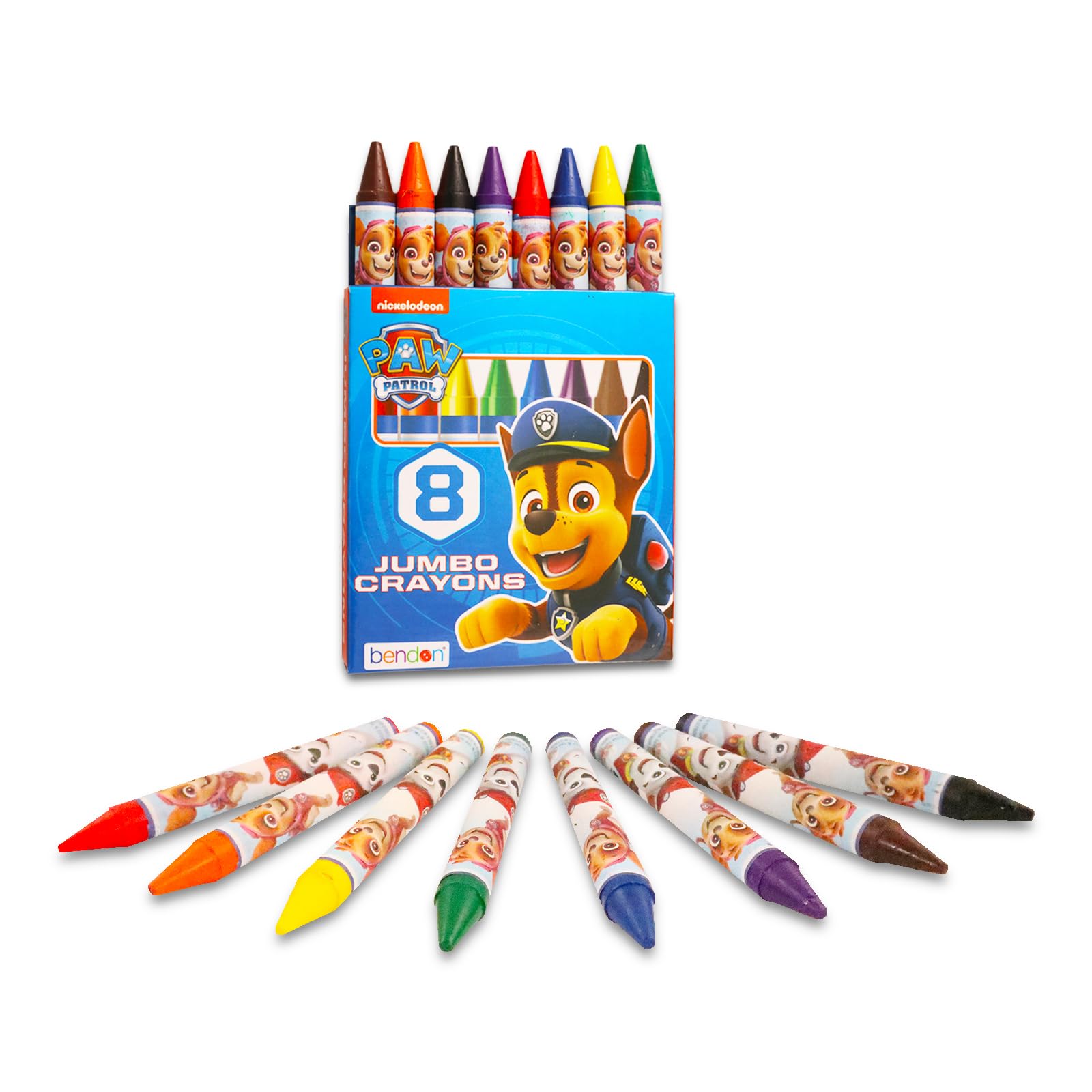 Foto 3 pulgar | Set para Colorear La Patrulla Canina para Niñas con 8 Rotuladores y 8 Crayones - Venta Internacional