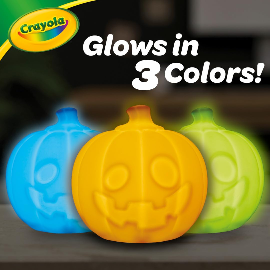 Foto 4 pulgar | Linterna Jack-o-lantern Crayola Para Colorear Con Rotuladores Lavables - Venta Internacional.