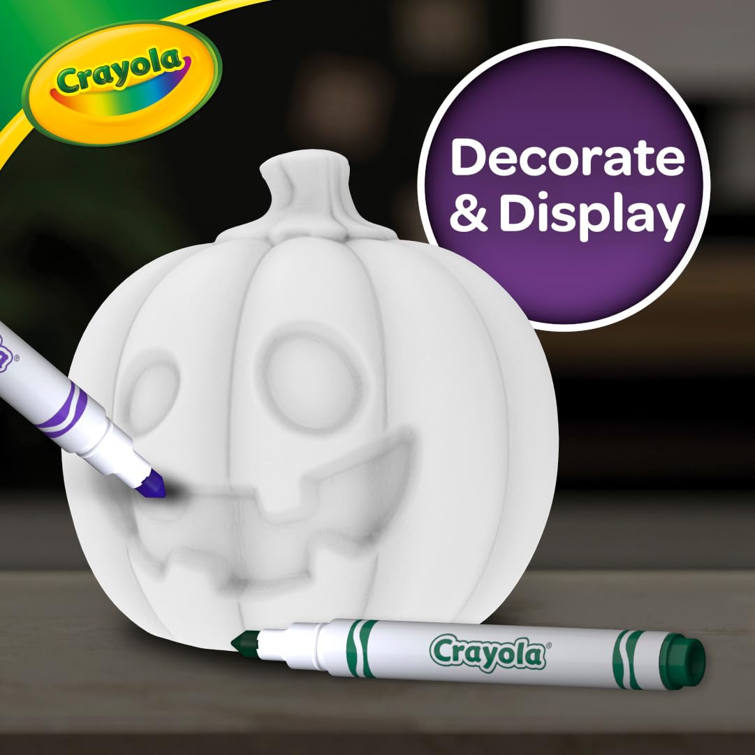 Foto 5 pulgar | Linterna Jack-o-lantern Crayola Para Colorear Con Rotuladores Lavables - Venta Internacional.