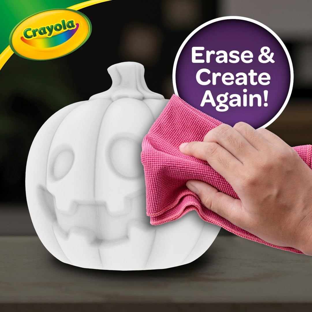 Foto 5 | Linterna Jack-o-lantern Crayola Para Colorear Con Rotuladores Lavables - Venta Internacional.