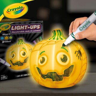 Foto 6 | Linterna Jack-o-lantern Crayola Para Colorear Con Rotuladores Lavables - Venta Internacional.