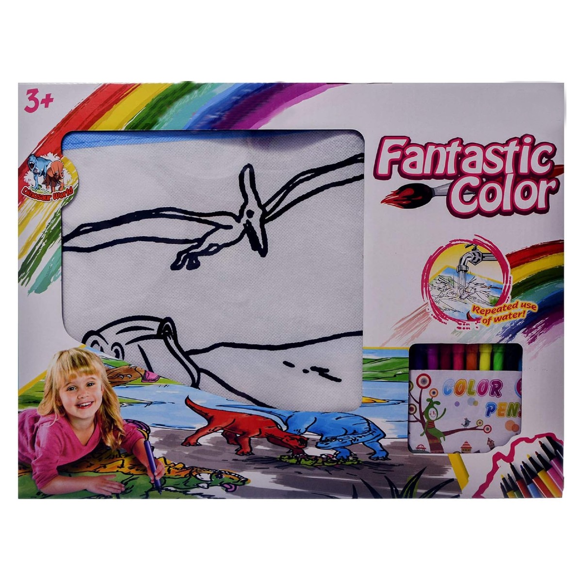 Foto 1 | Tapete para Colorear Storyland Lavable para Niños