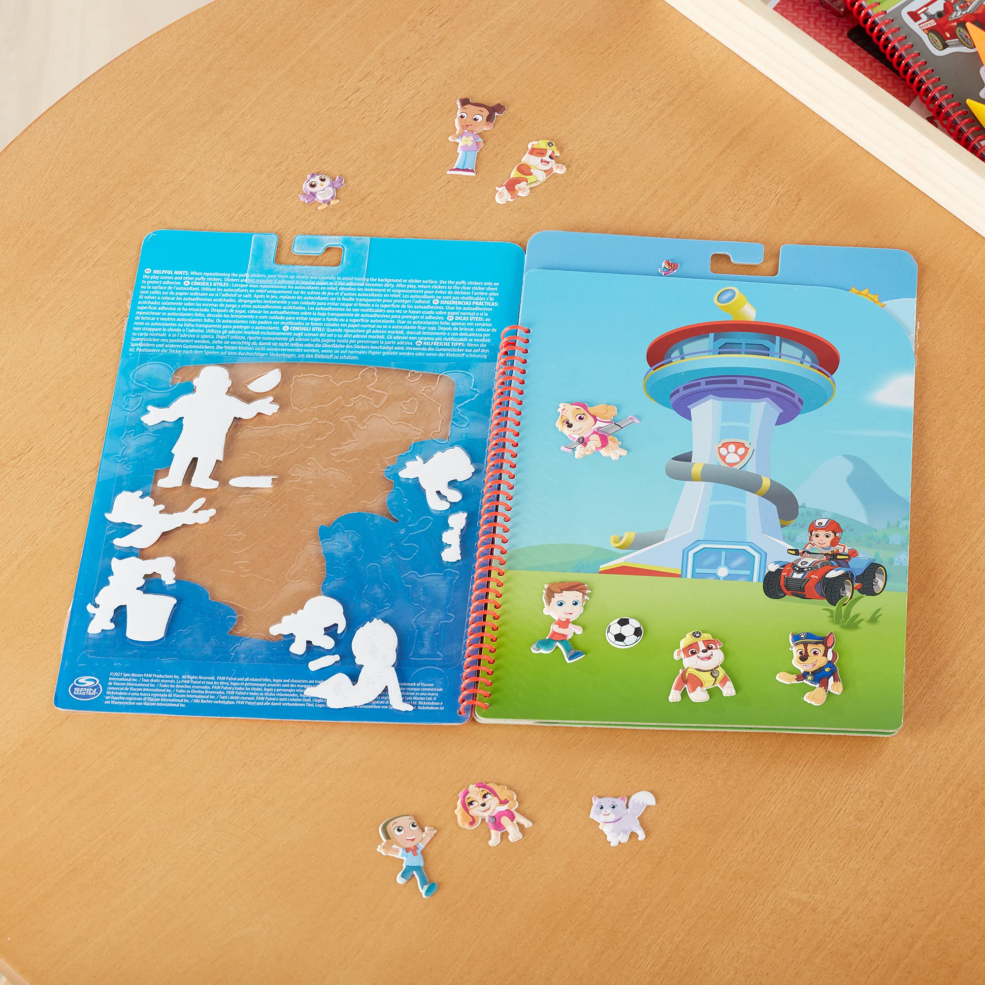 Foto 7 pulgar | Pegatinas Melissa & Doug Paw Patrol, Resticables, Puffy Adventure - Venta Internacional.