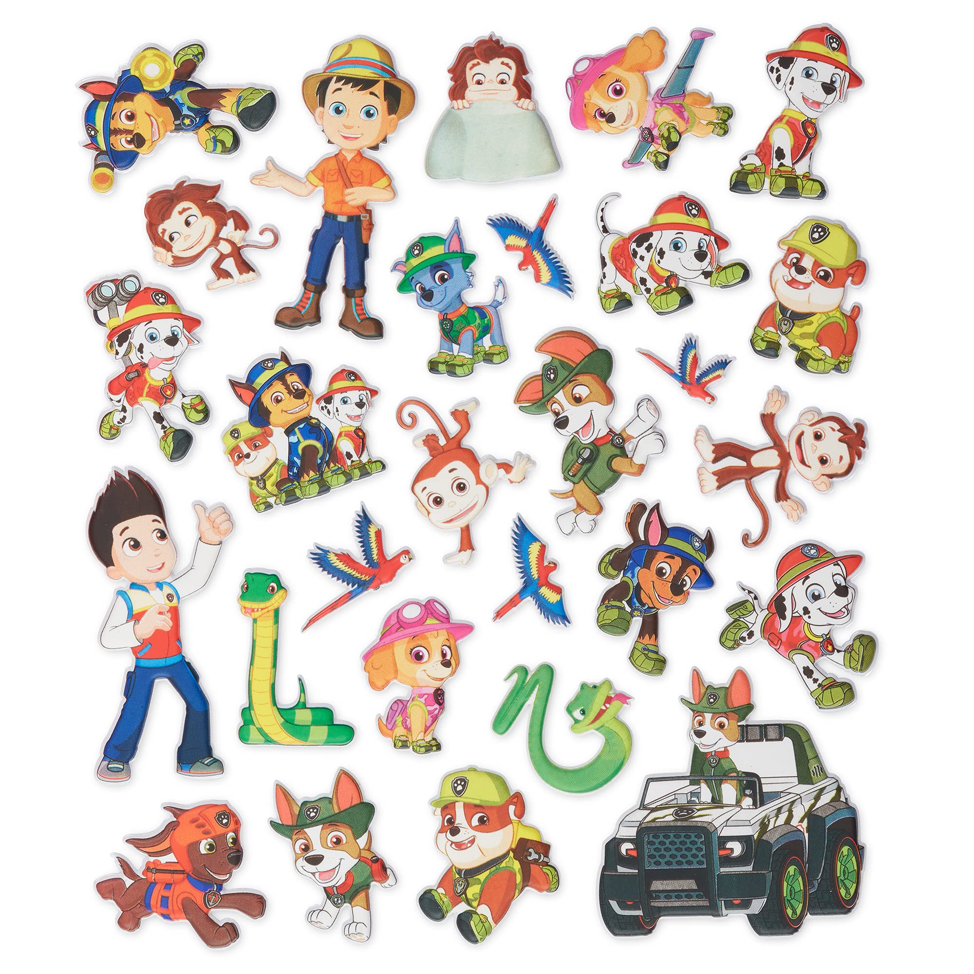 Foto 6 pulgar | Libro De Pegatinas Melissa & Doug Paw Patrol Reusable Puffy 3+ - Venta Internacional.