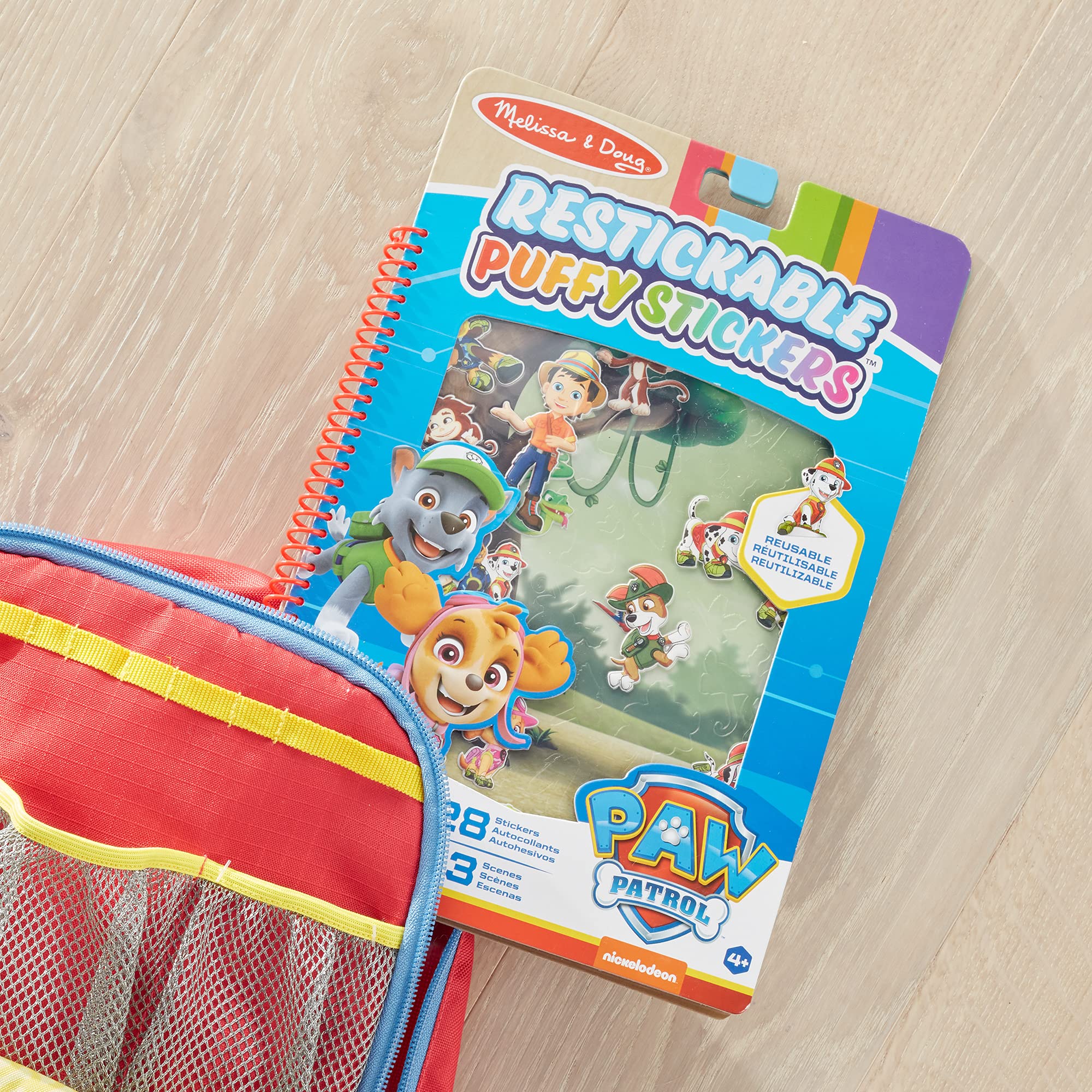 Foto 6 | Libro De Pegatinas Melissa & Doug Paw Patrol Reusable Puffy 3+ - Venta Internacional.