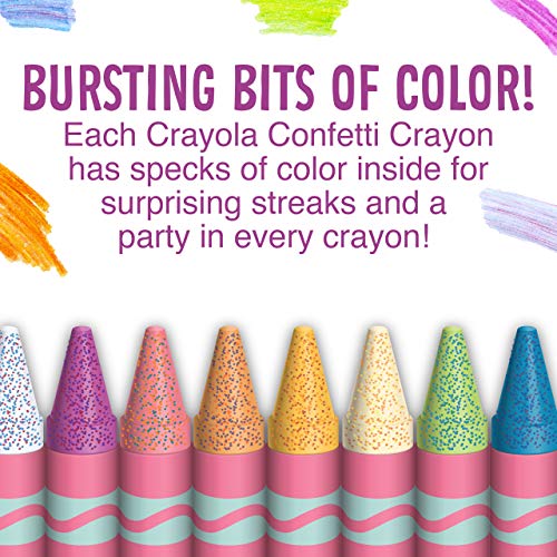 Foto 4 pulgar | Creyones De Confeti Crayola, 24 Unidades, Para Artes Y Manualidades - Venta Internacional.