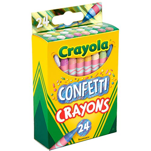 Foto 7 pulgar | Creyones De Confeti Crayola, 24 Unidades, Para Artes Y Manualidades - Venta Internacional.