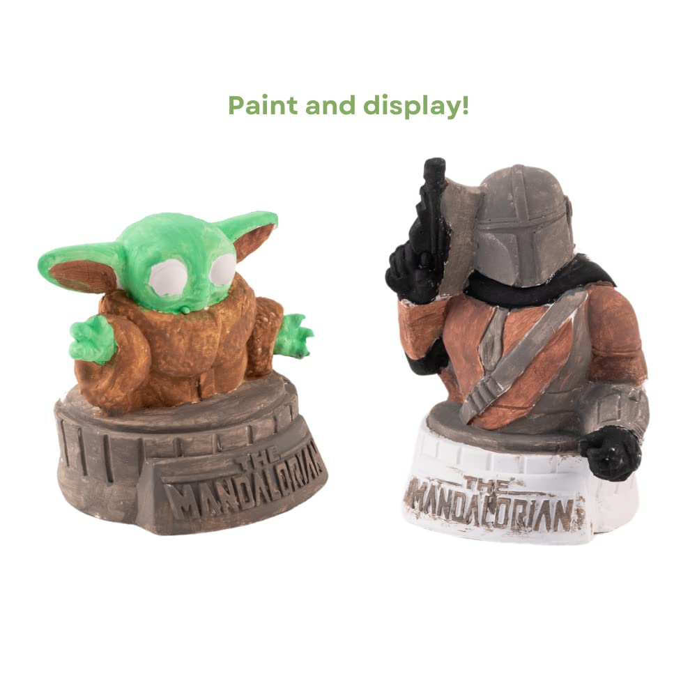 Foto 8 pulgar | Set De Figuras Para Pintar Tus Propias Figuras Star Wars Mandalorian Baby Yoda - Venta Internacional.