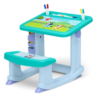 Foto 4 | Escritorio Delta Children Bluey Con 10 Rotuladores Y Libro - Venta Internacional.