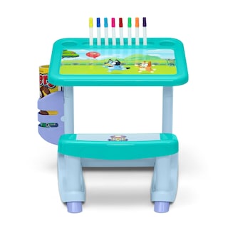 Foto 5 | Escritorio Delta Children Bluey Con 10 Rotuladores Y Libro - Venta Internacional.