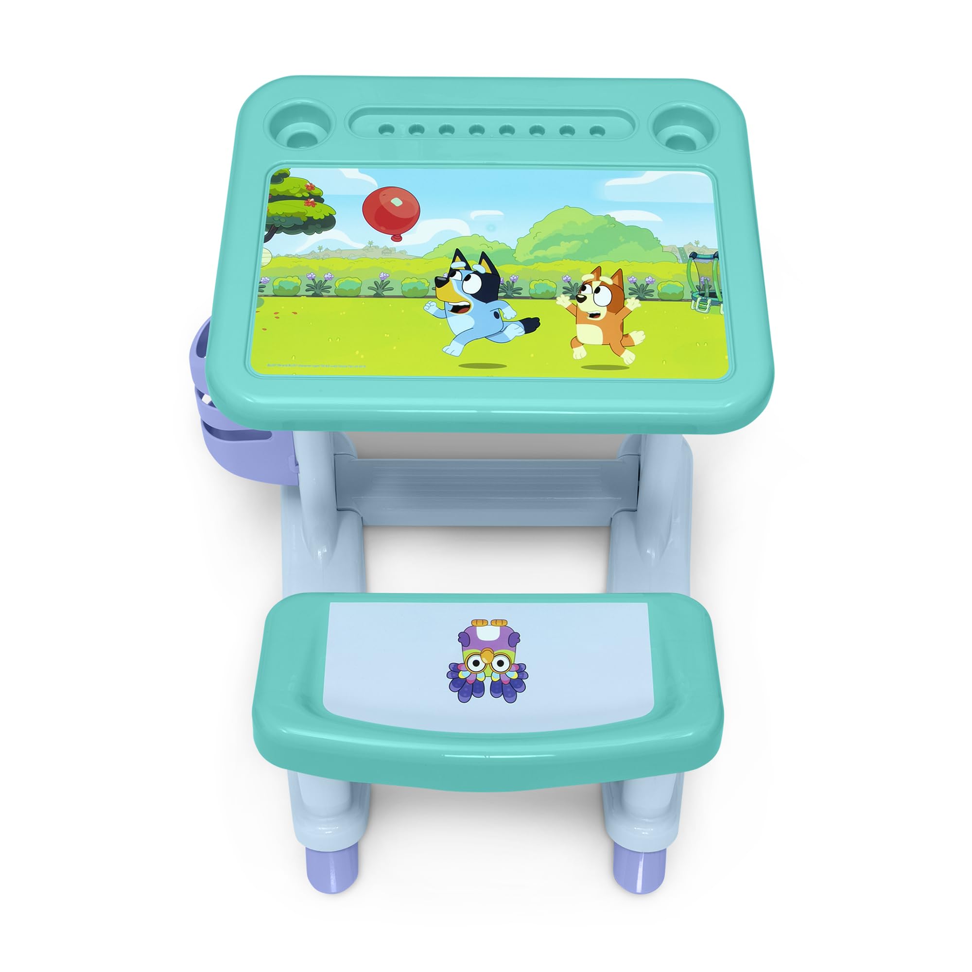 Foto 6 | Escritorio Delta Children Bluey Con 10 Rotuladores Y Libro - Venta Internacional.