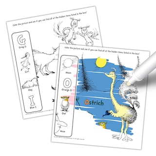 Foto 3 | Imagine Ink Magic Ink Pictures Y Libro De Juegos Bendon Dr. Seuss - Venta Internacional.